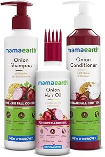 Mamaearth Onion Hair Fall Control Shampoo 250ml image 2