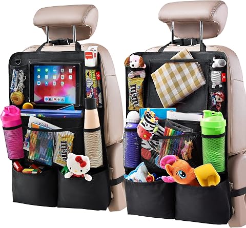 Seat Back Car Organiser Multi-Pocket Storage