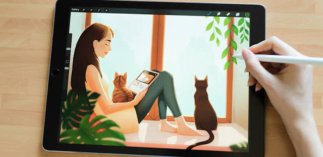Digital Illustration ProCreate iPad Drawing Course