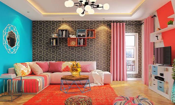 Interior Wall Painting 2BHK Full House Distemper