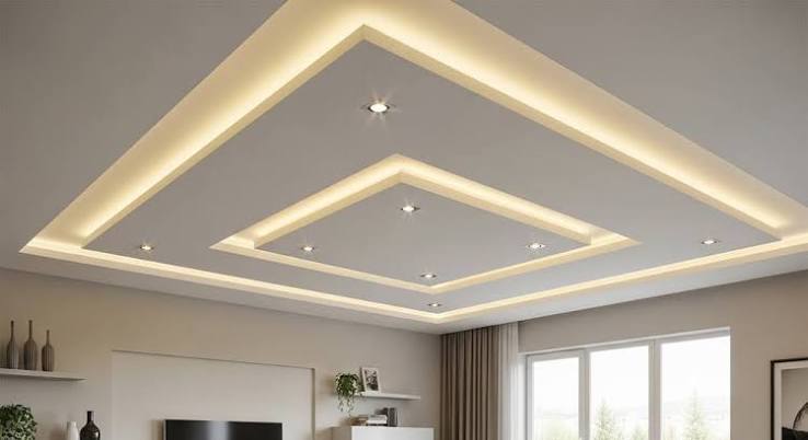 False Ceiling Repair POP and Gypsum Board Fix image 2