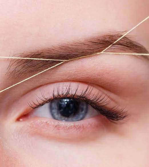 Threading and Eyebrow Shaping at Home Female
