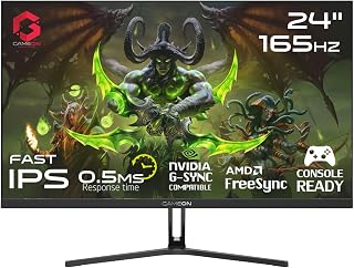 Gaming Monitor 24 Inch FHD IPS 165Hz FreeSync