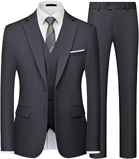 Men 2-Piece Slim Fit Formal Blazer Set image 2