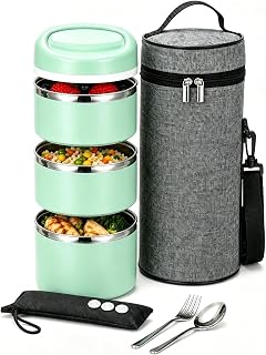 3-Tier Stainless Steel Insulated Tiffin Box